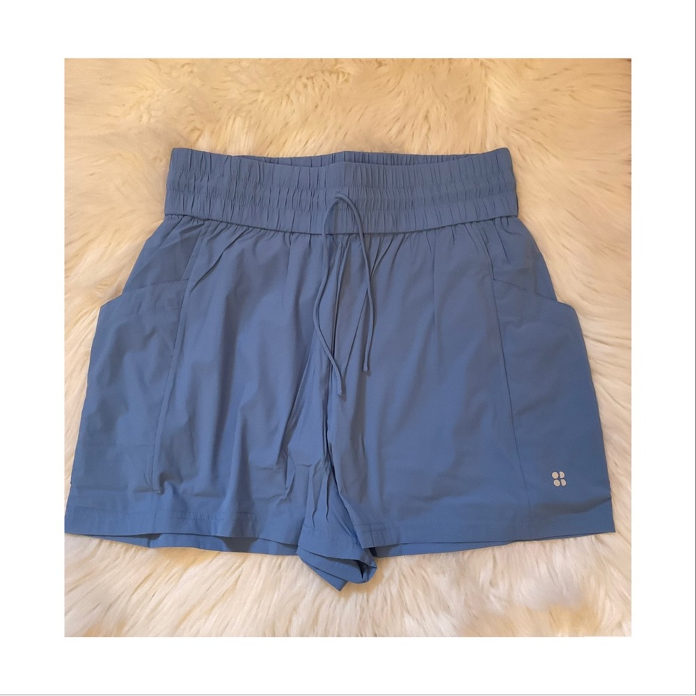 Sweaty Betty Circuit Workout Shorts - NWT - Medium - Regatta Blue
